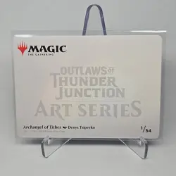MTG Archangel of Tithes Art Card 1/54 Outlaws of Thunder Junction OTJ - Image 2