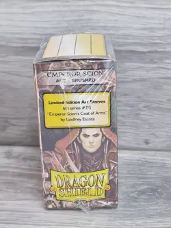 Emperor Scion Matte 100 Standard Size Card Sleeves Dragon Shield For MTG or FAB - Image 4