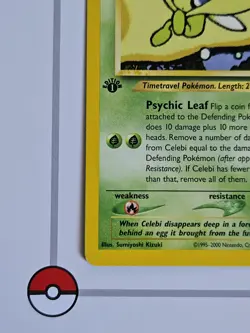 Celebi 16/64 1st Edition | Neo Revelation | Pokemon Card | LP - Image 5