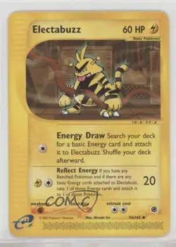 Electabuzz Pokemon e-Card Series Expedition #76 2002 - Image 1