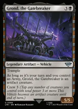 [MTG] Grond, the Gatebreaker (0089) (LTR) LP-HP - Image 1
