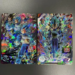 Super Dragon Ball Heroes SDBH SEC Card Vegeta BM8-SEC2 BM2-SEC3 Bandai Japan - Image 1