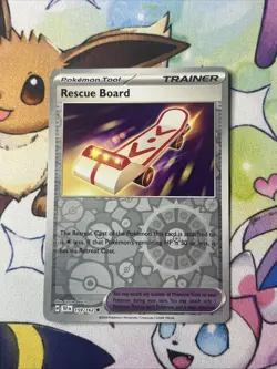 Rescue Board 159/162 Temporal Reverse Holo NM Pokemon Card - Image 1