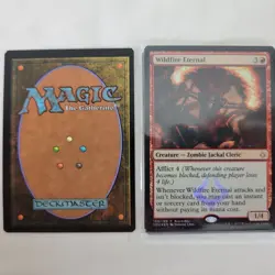 1x MTG FOIL Wildfire Eternal Buy A Box Promo NM Near Mint Magic the Gathering - Image 2