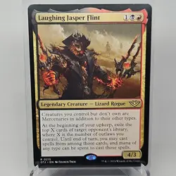 MTG Laughing Jasper Flint Outlaws Of Thunder Junction (R) OTJ 215 - Image 1
