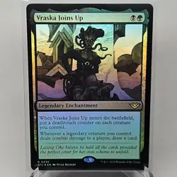 MTG Vraska Joins Up FOIL Outlaws Of Thunder Junction (R) OTJ 236 - Image 1