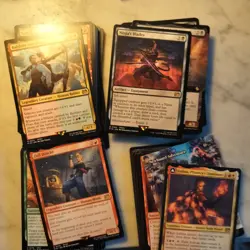 Final Fantasy MTG Bulk Lot 100 Cards, Rares, Uncommon, Common. (No Lands) - Image 1