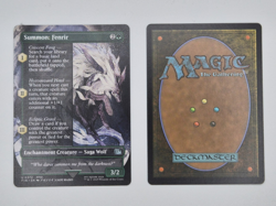 MTG FINAL FANTASY - Summon: Fenrir Borderless Non-Foil uncommon U 0372 - Image 1