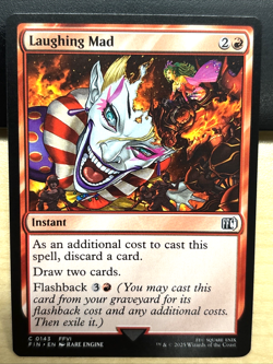 MTG Final Fantasy 0143 Laughing Mad Instant COMMON - Image 1