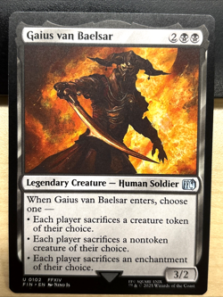 MTG Final Fantasy 0102 Gaius van Baelsar Legendary Creature Human UNCOMMON - Image 1