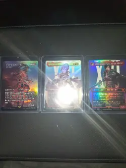 Final Fantasy Japanese Foils: Clive, Lightning, And Clive/Ifrit MTG - Image 1