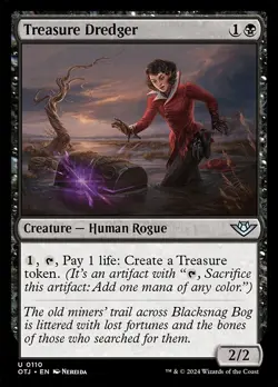 [MTG] Treasure Dredger (0110) (OTJ) LP-HP - Image 1