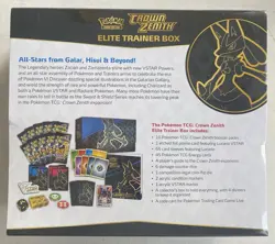 Pokemon Sword & Shield: Crown Zenith Elite Trainer Box | ETB (New & Sealed) - Image 2