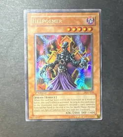 Helpoemer PGD-058 Pharaonic Guardian 1st Edition Ultra Rare MP Yugioh - Image 1