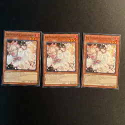 Yugioh - 3x Ash Blossom & Joyous Spring SDWD-EN017 Common Near Mint - Image 1