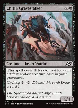 [MTG] Chitin Gravestalker (0079) (DFT) LP-HP - Image 1