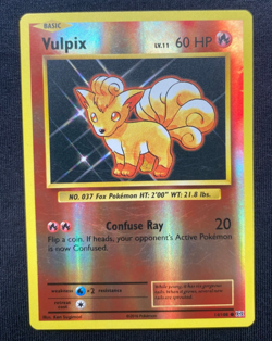 Pokemon Card Vulpix 14/108 Evolutions Reverse Holo Rare (LP) - Image 1