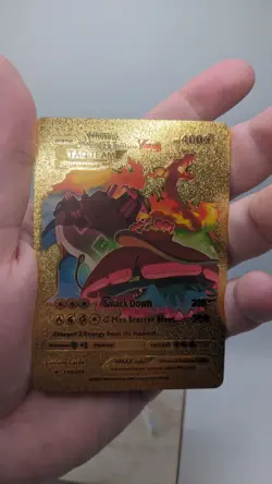 Pokemon Venusaur, Charizard Blastoise VMAX 400HP Gold Foil Fan Art Card 143/203 - Image 3