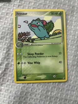 Ivysaur Pokemon Card - Sleep Powder & Vine Whip 34/100 - Image 3
