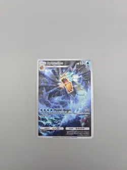 Gyarados Custom TCG Pocket Full Art Pokemon Card Holo Shiny Textured - Image 5
