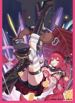 Zenless Zone Zero Ukinami Yuzuha doujin Card Sleeve Protector - Image 1