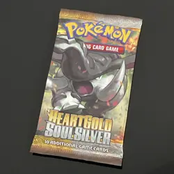 Pokemon HGSS "HeartGold & SoulSilver" 10-Card Sealed Booster Pack (Donphan) X1 - Image 1