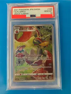 PSA10 Flapple Chr Pokemon Card - Image 1