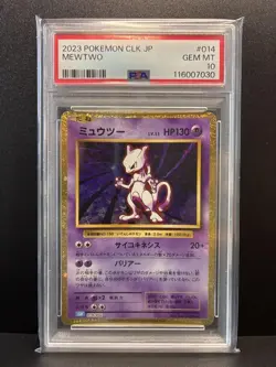 PSA10 Pokemon Card Classic Mewtwo - Image 1