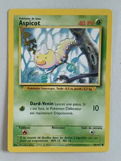 Carte pokemon FRANCAIS Aspicot (BS 69) Set de Base [GOOD] 19.07.2025F - Image 1