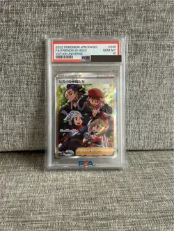 Friends in Hisui Sr PSA10 Pokemon Card - Image 1