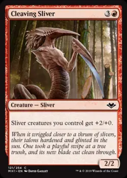 Cleaving Sliver -Foil Light Play MTG Modern Horizons - Image 1