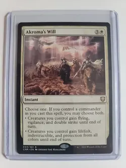 Akroma's Will - Commander Legends - Magic The Gathering MTG (NM) - Image 1