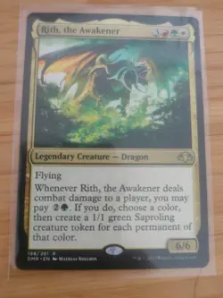 MTG Rith, the Awakener 198 Dominaria Remastered M/NM Free UK P&P - Image 1