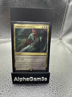 MTG - Anguished Unmaking - Fallout (PIP) NM/M Condition - Image 1