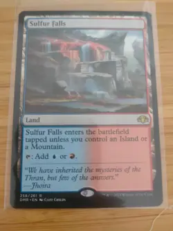 MTG Sulfur Falls 258 Dominaria Remastered M/NM Free UK P&P - Image 1