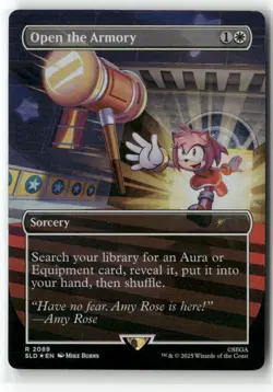 Open the Armory (2089) (Rainbow Foil) Secret Lair Drop Foil SONIC MAGIC MTG NM - Image 1