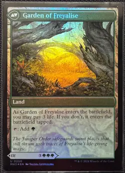 MTG Modern Horizons 3 Disciple of Freyalise/Garden of Freyalise Foil (Uncommon) - Image 2