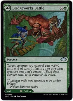 MTG Modern Horizons 3 Bridgeworks Battle/Tanglespan Bridgeworks (Uncommon) - Image 1