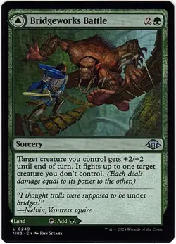 MTG Modern Horizons 3 Bridgeworks Battle/Tanglespan Bridgeworks (Uncommon) - Image 1