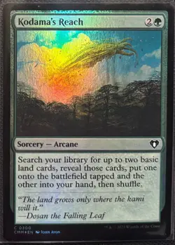 MTG Commander Masters Kodama's Reach Foil (Common) - Image 1