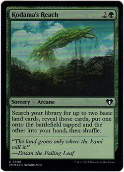 MTG Commander Masters Kodama's Reach Foil (Common) - Image 2
