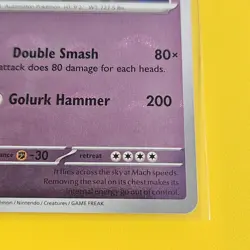 Golurk 043/086 Poke Ball Reverse Holo - Black Bolt - Pokemon Card - NM - Image 3
