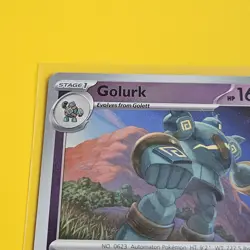 Golurk 043/086 Poke Ball Reverse Holo - Black Bolt - Pokemon Card - NM - Image 5