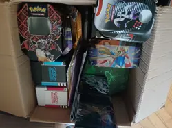 Lotto Accessori, Tin , Etb ,mini Tin Pokemon, Stand,Sticker. All Empty - Image 1