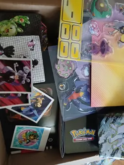 Lotto Accessori, Tin , Etb ,mini Tin Pokemon, Stand,Sticker. All Empty - Image 5