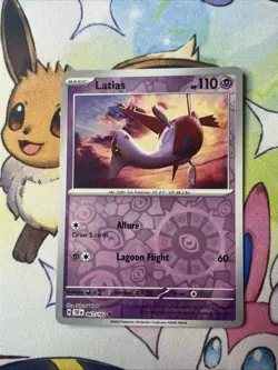 Latias 067/162 2024 Pokemon TCG Scarlet & Violet Temporal Forces Reverse Holo - Image 1
