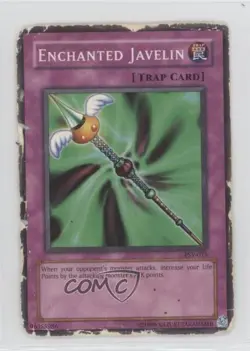 Enchanted Javelin Unlimited YuGiOh Pharaoh's Servant #PSV-015 2002 READ - Image 1