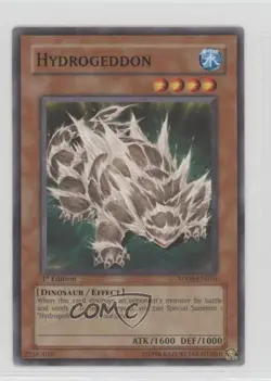 Hydrogeddon 1st Ed. YuGiOh Dinosaur's Rage Structure Deck #SD09-EN010 2006 - Image 1