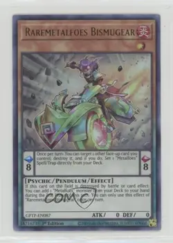 UR - Raremetalfoes Bismugear 1st Ed. YuGiOh Ghosts From The Past #GFTP-EN087 - Image 1