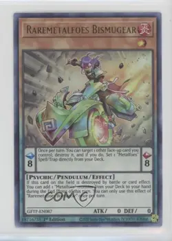 UR - Raremetalfoes Bismugear 1st Ed. YuGiOh Ghosts From The Past #GFTP-EN087 - Image 1